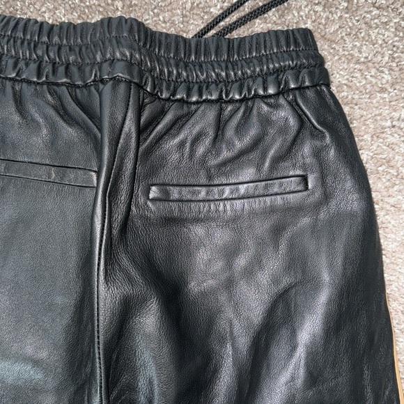Maison scotch&soda expedition express leather sweatpants - Picture 5 of 7